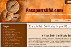 Fake Passport Web Site