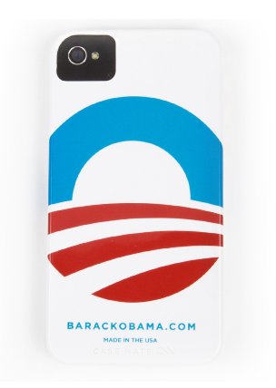 Obama campaign iPhone 4 case