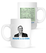 Obama Made in USA mug