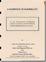 Cover: A question of eligibiltiy