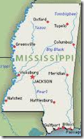 Map of Mississippi