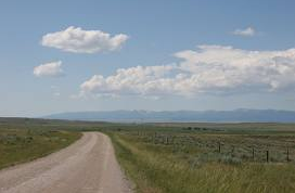 Montana scenery showing empty spaces