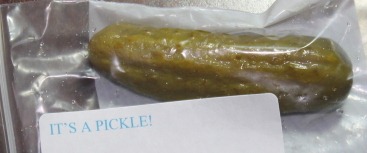 Photo of a pickle