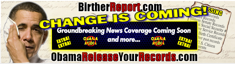 ObamaReleaseYourRecords.com site banner