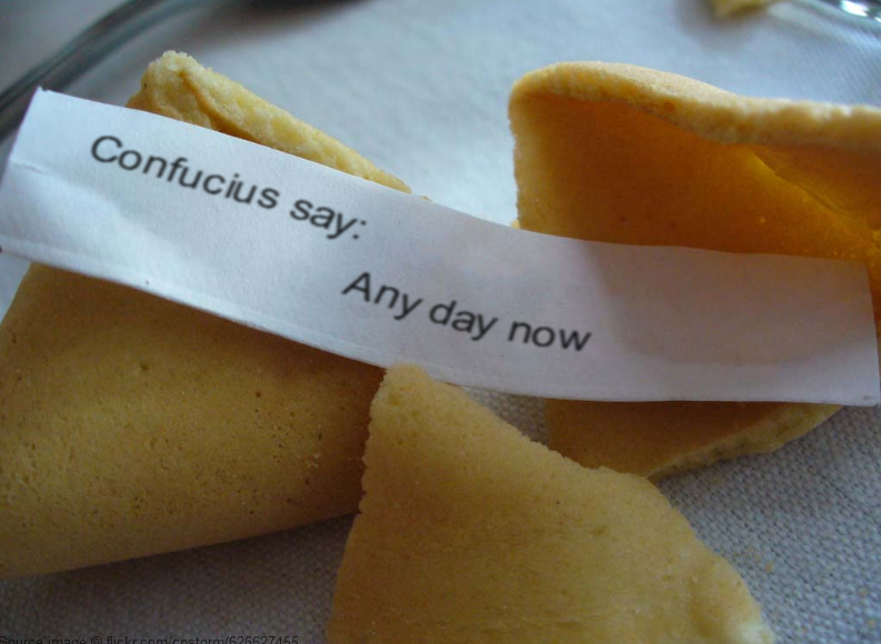 Photo of fortune cookie