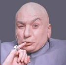 Mkie Meyers playing Dr. Evil