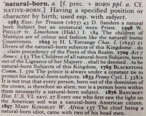 natural-born