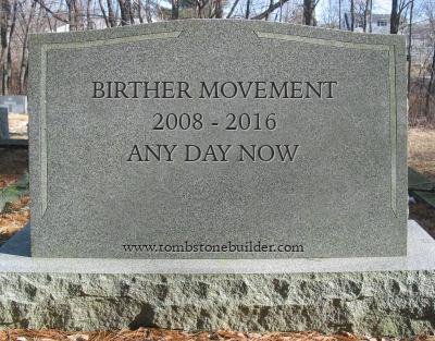 Birther Movement Tombstone